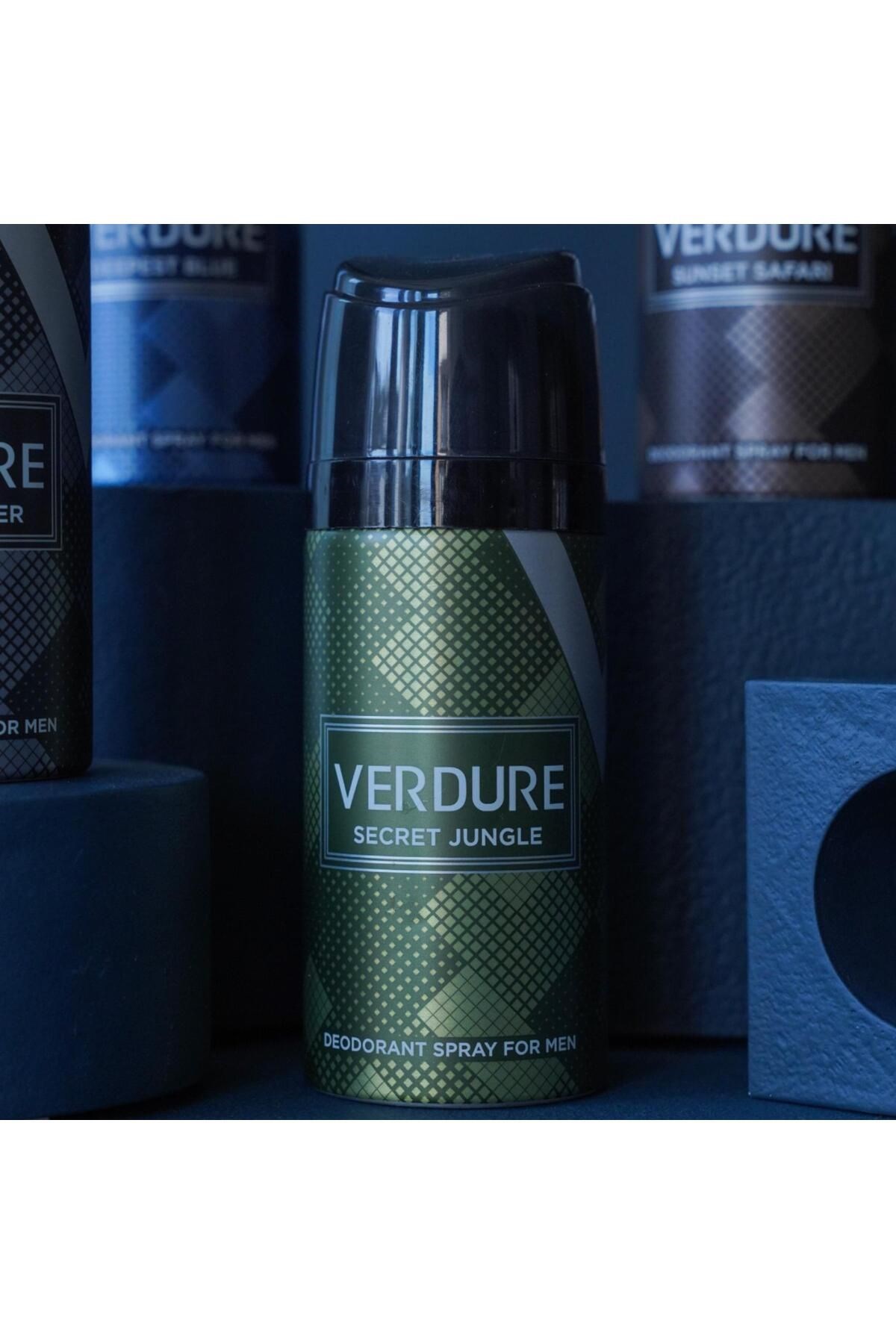 Verdure Secret Jungle Deodorant Sprey For Men 150 ml
