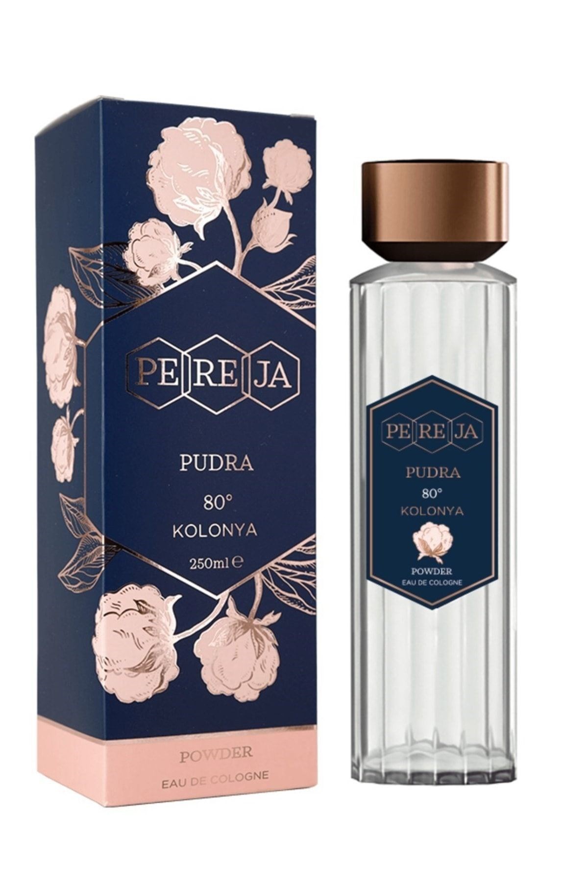Pereja Pudra Cam Şişe Kolonya 250 ml