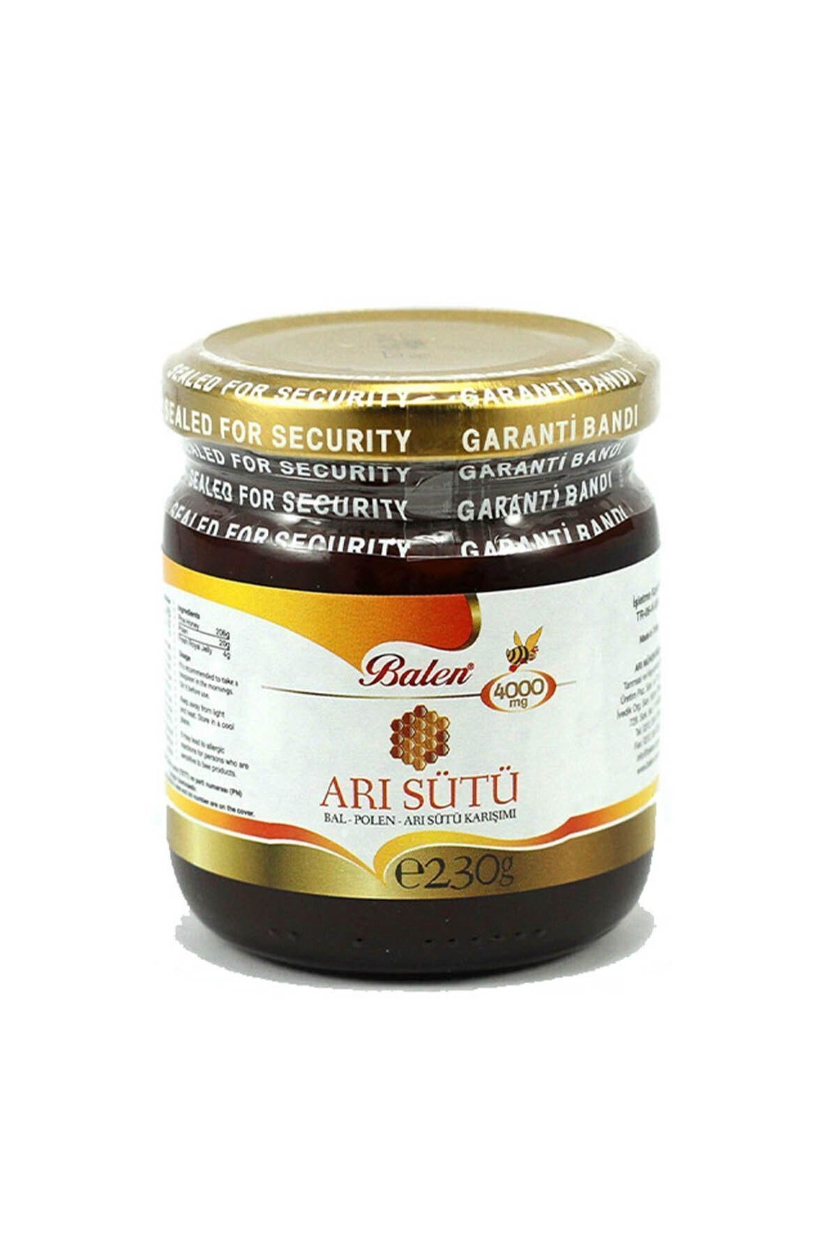 Balen Arı Sütü Bal Polen 4000 mg 230 gr
