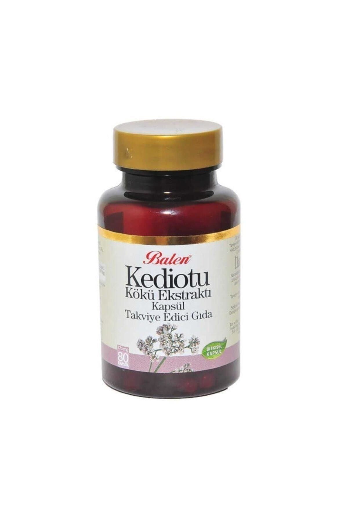 Balen Kediotu Kökü Ekstraktı 375 mg 80 Kapsül