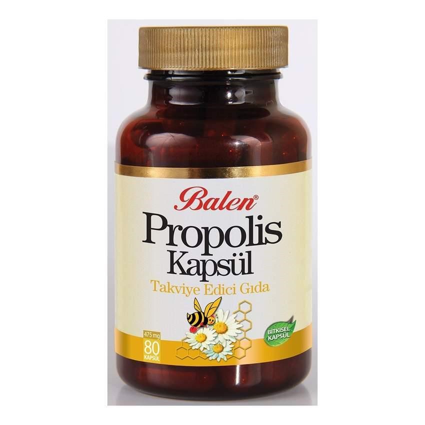 Balen Propolis 475 mg 80 Kapsül