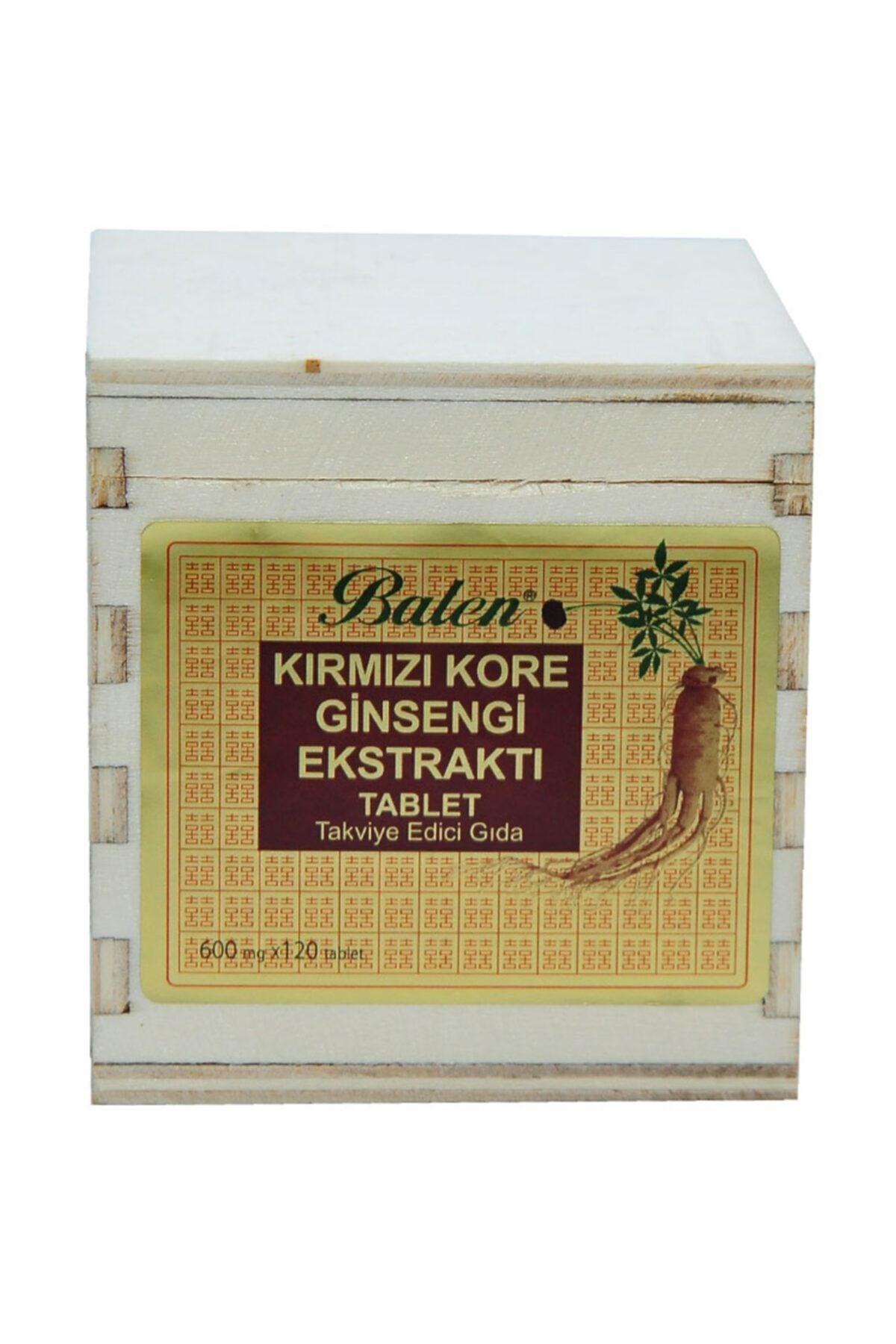 Balen Kırmızı Kore Ginsengi Ekstraktı 120 Tablet
