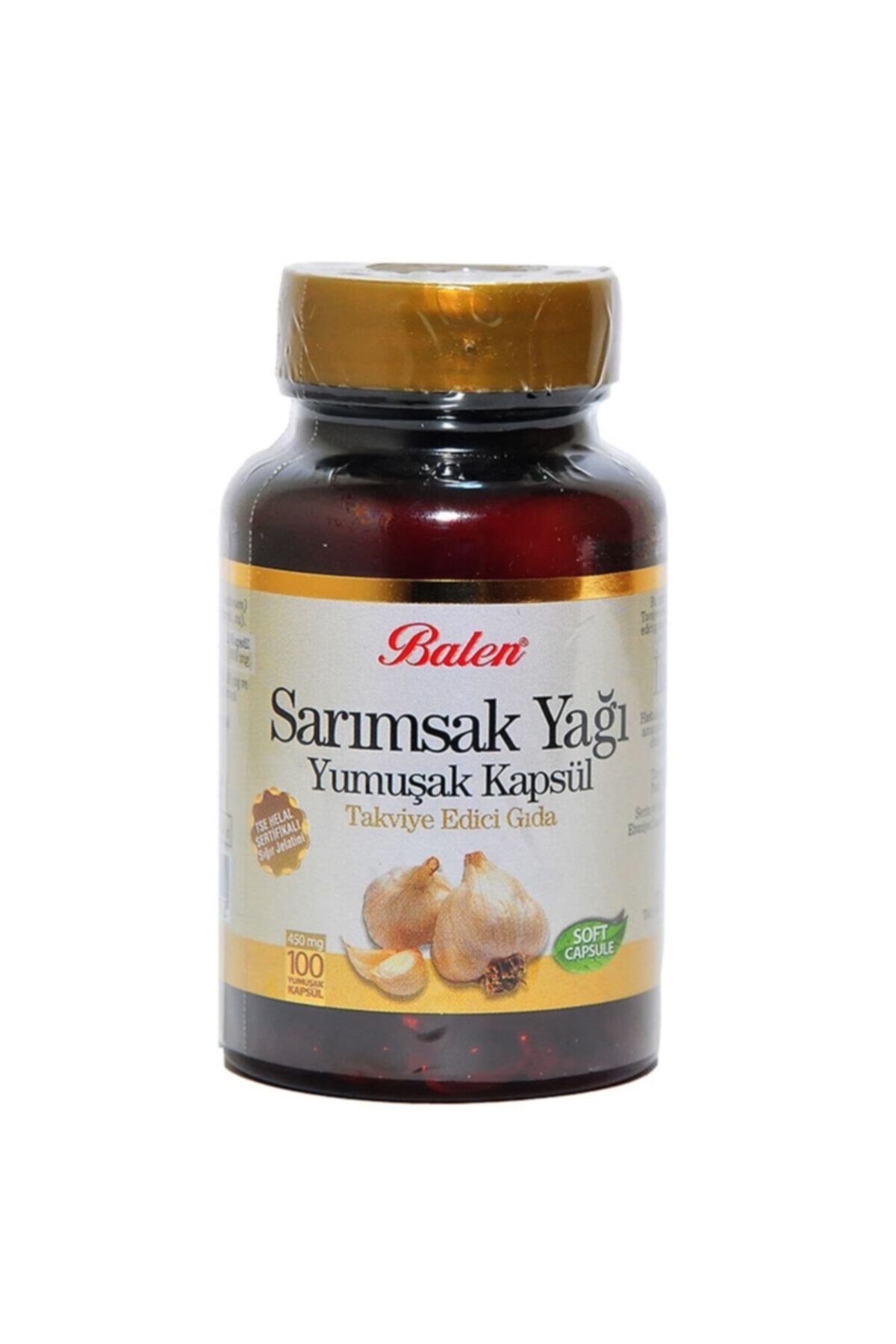 Balen Sarımsak Yağı Yumuşak 450 mg 100 Kapsül