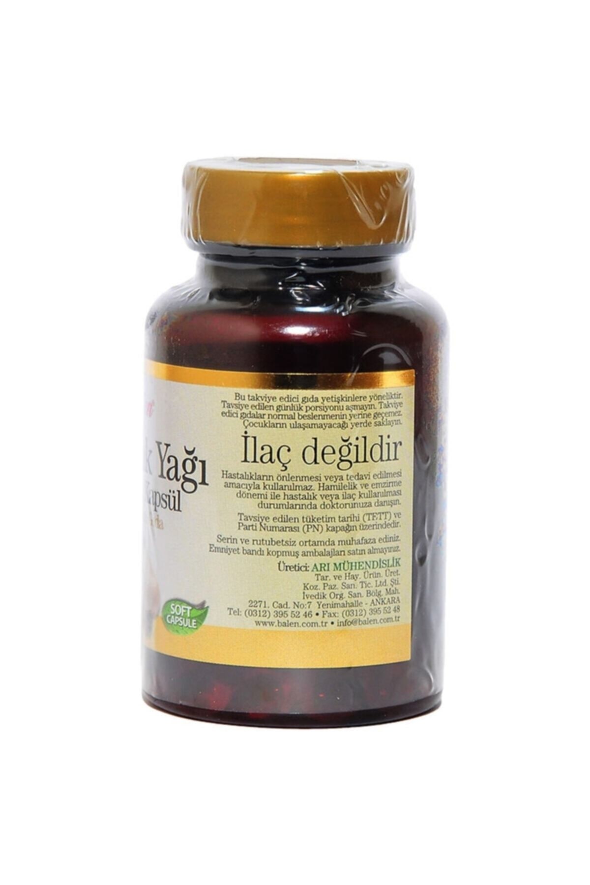 Balen Sarımsak Yağı Yumuşak 450 mg 100 Kapsül