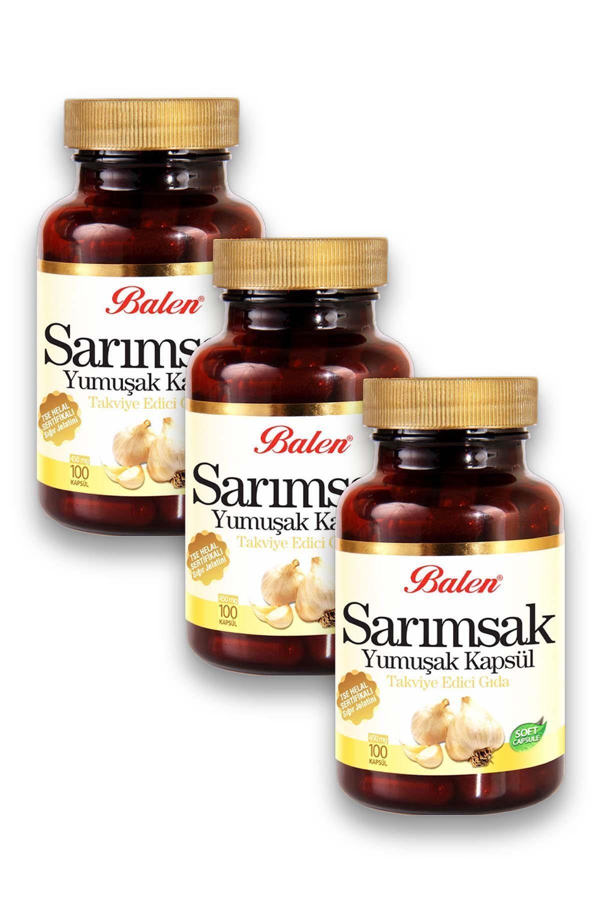 Balen Sarımsak Yağı Yumuşak 450 mg 100 Kapsül