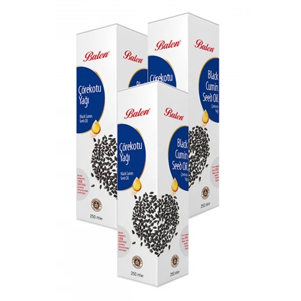 Balen Çörek Otu Yağı (Soğuk Pres) 250 ml