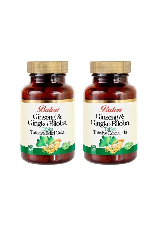 Balen Ginseng ve Gingko Biloba 720 mg 120 Tablet