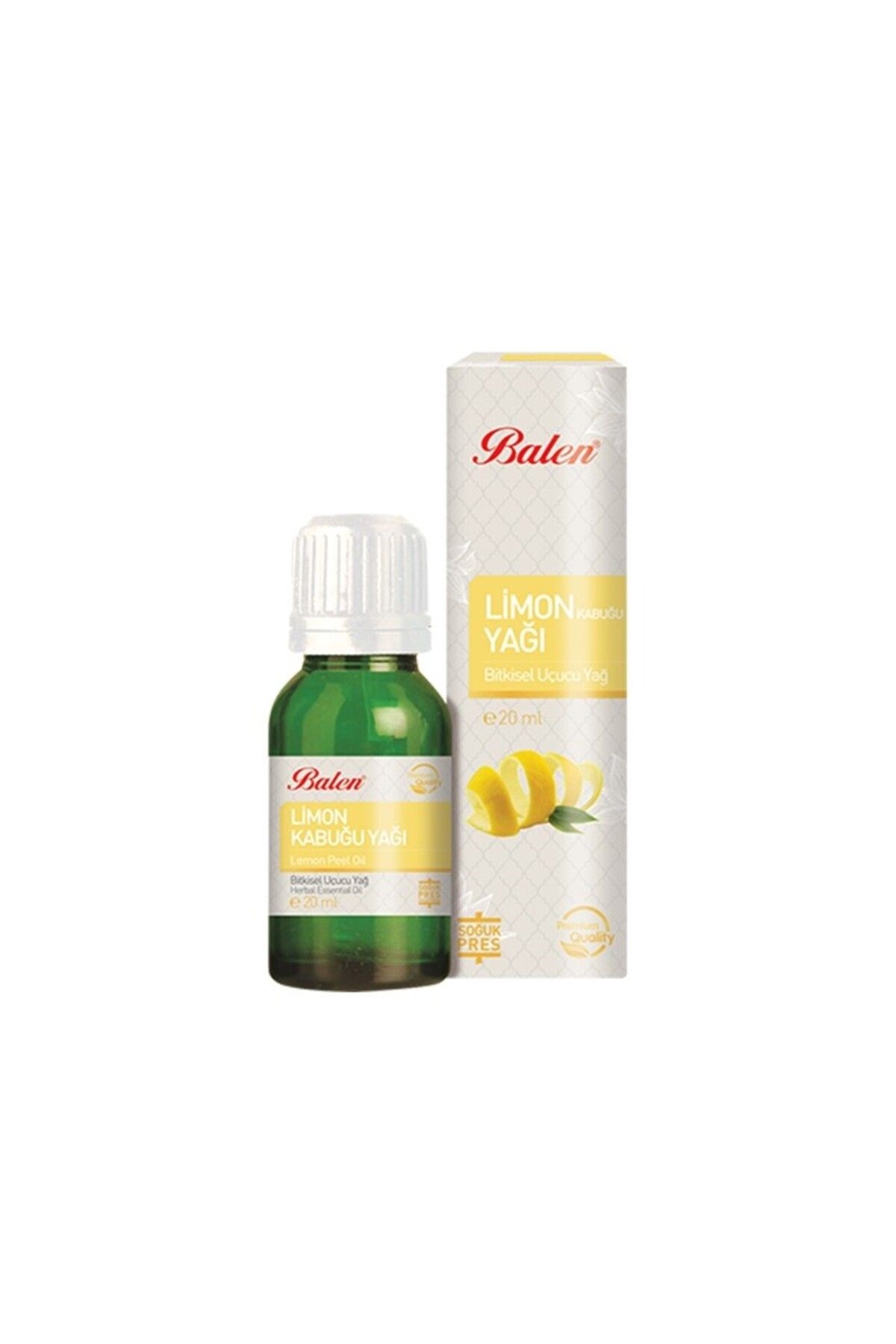 Balen Limon Kabuğu Yağı (Soğuk Pres) 20 ml