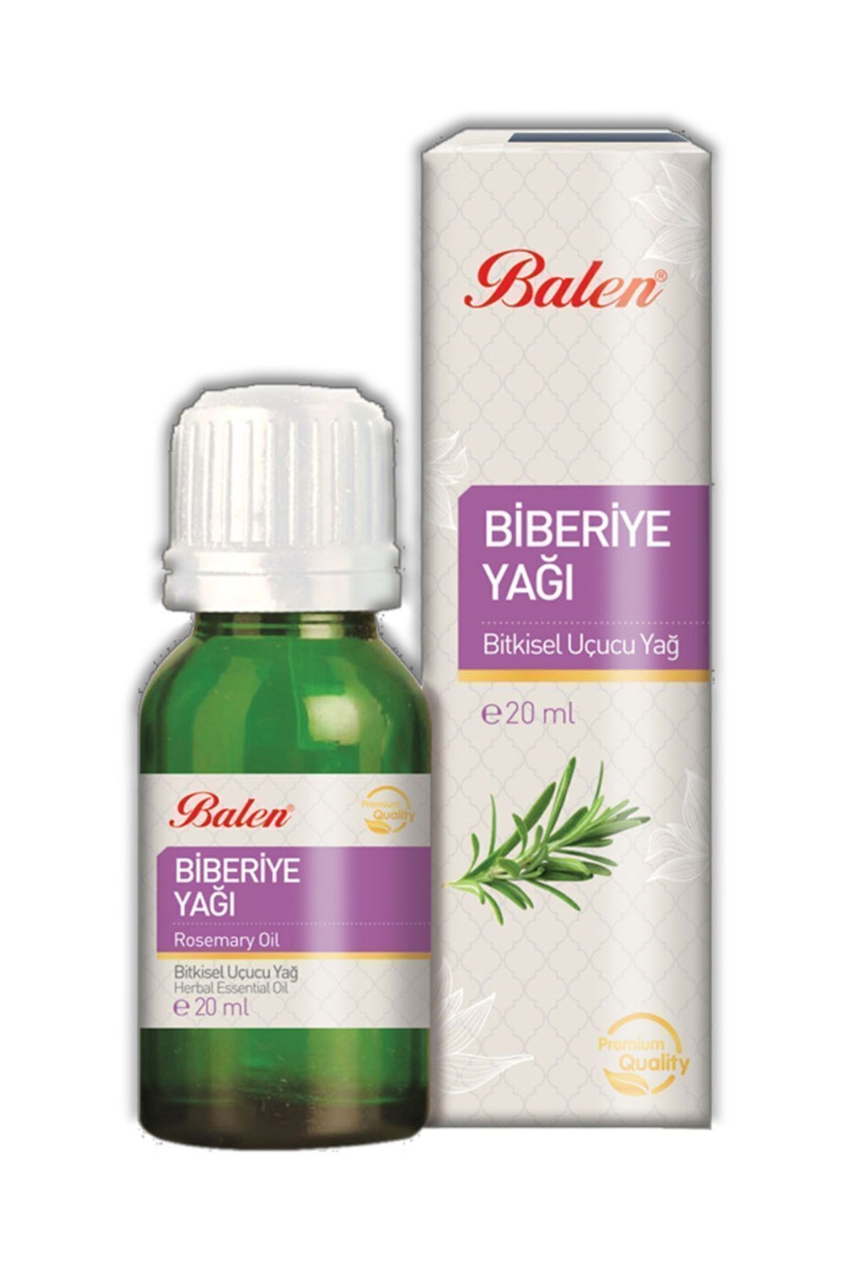 Balen Biberiye Yağı (Distilasyon) 20 ml