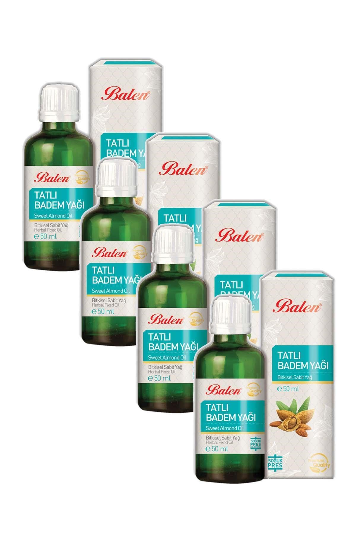 Balen Tatlı Badem Yağı (Soğuk Pres) 50 ml