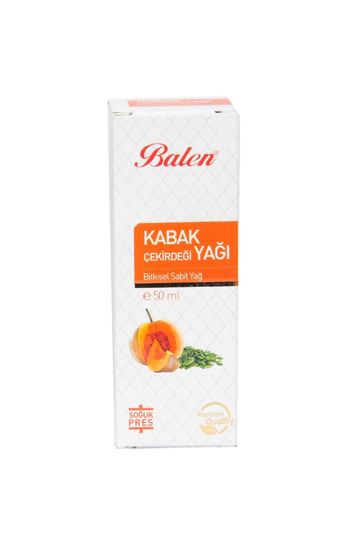 Balen Kabak Çekirdeği Yağı (Soğuk Pres) 50 ml
