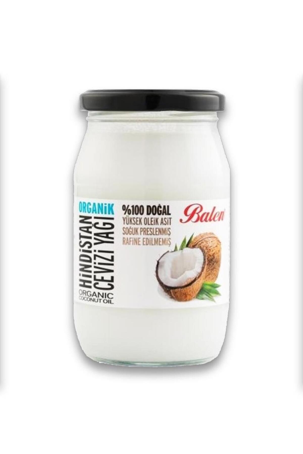 Balen Organik Hindistan Cevizi Yağı %100 Soğuk Pres 300 ml