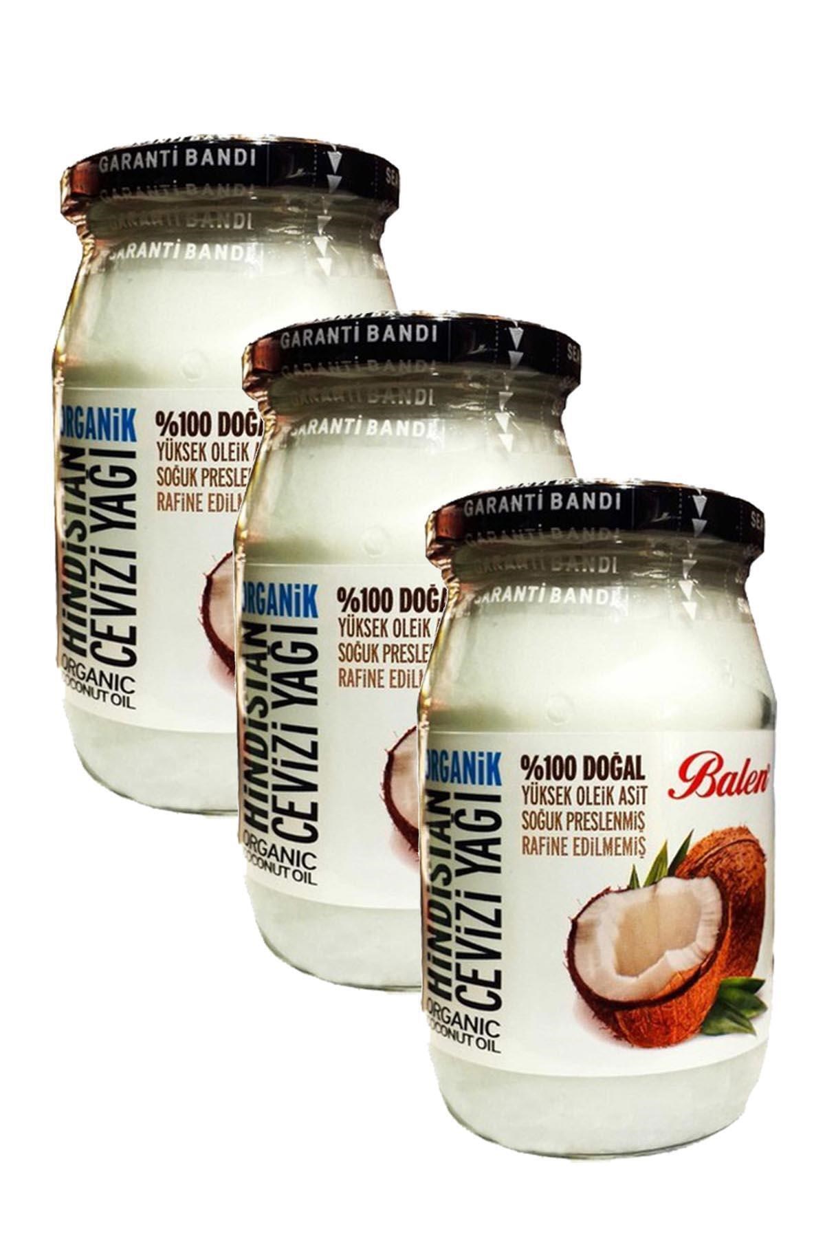 Balen Organik Hindistan Cevizi Yağı %100 Soğuk Pres 300 ml