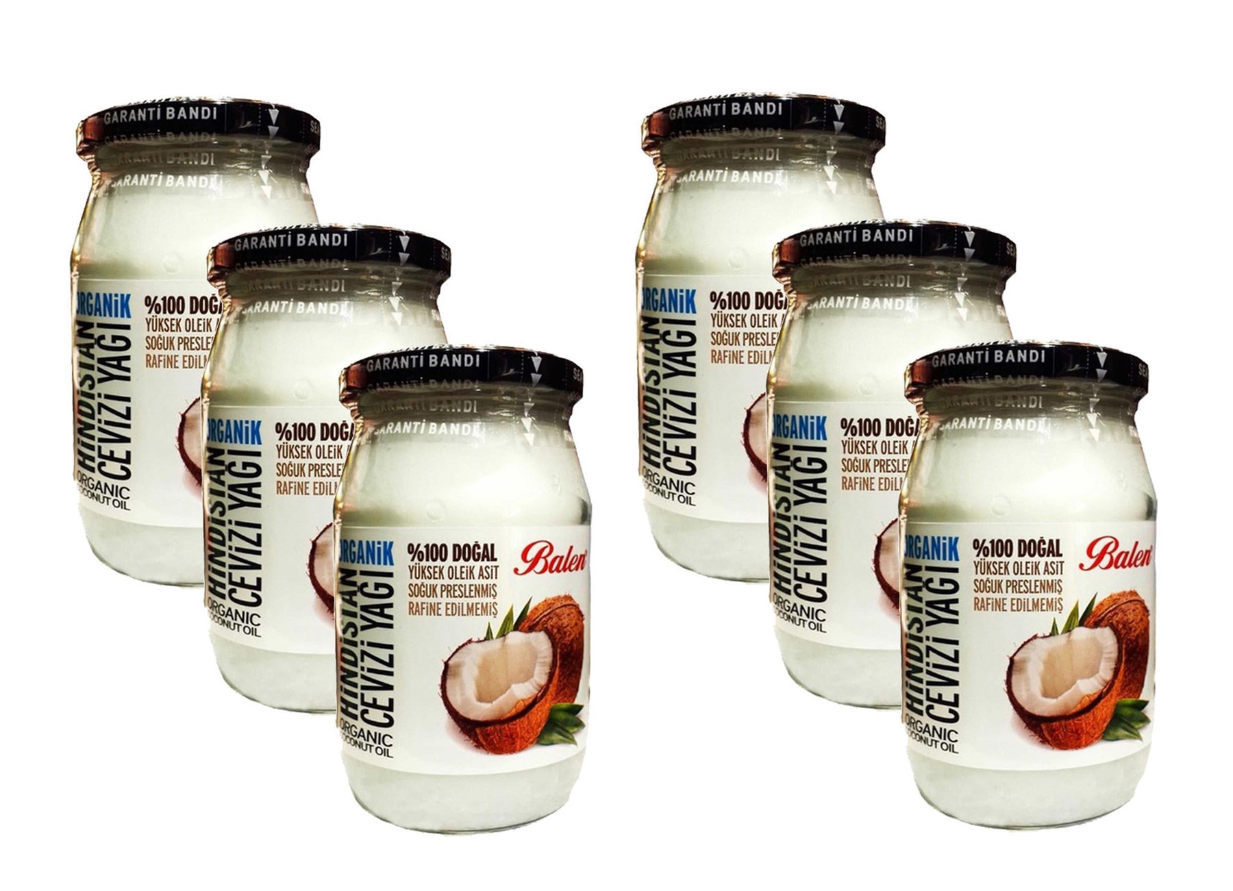 Balen Organik Hindistan Cevizi Yağı %100 Soğuk Pres 300 ml