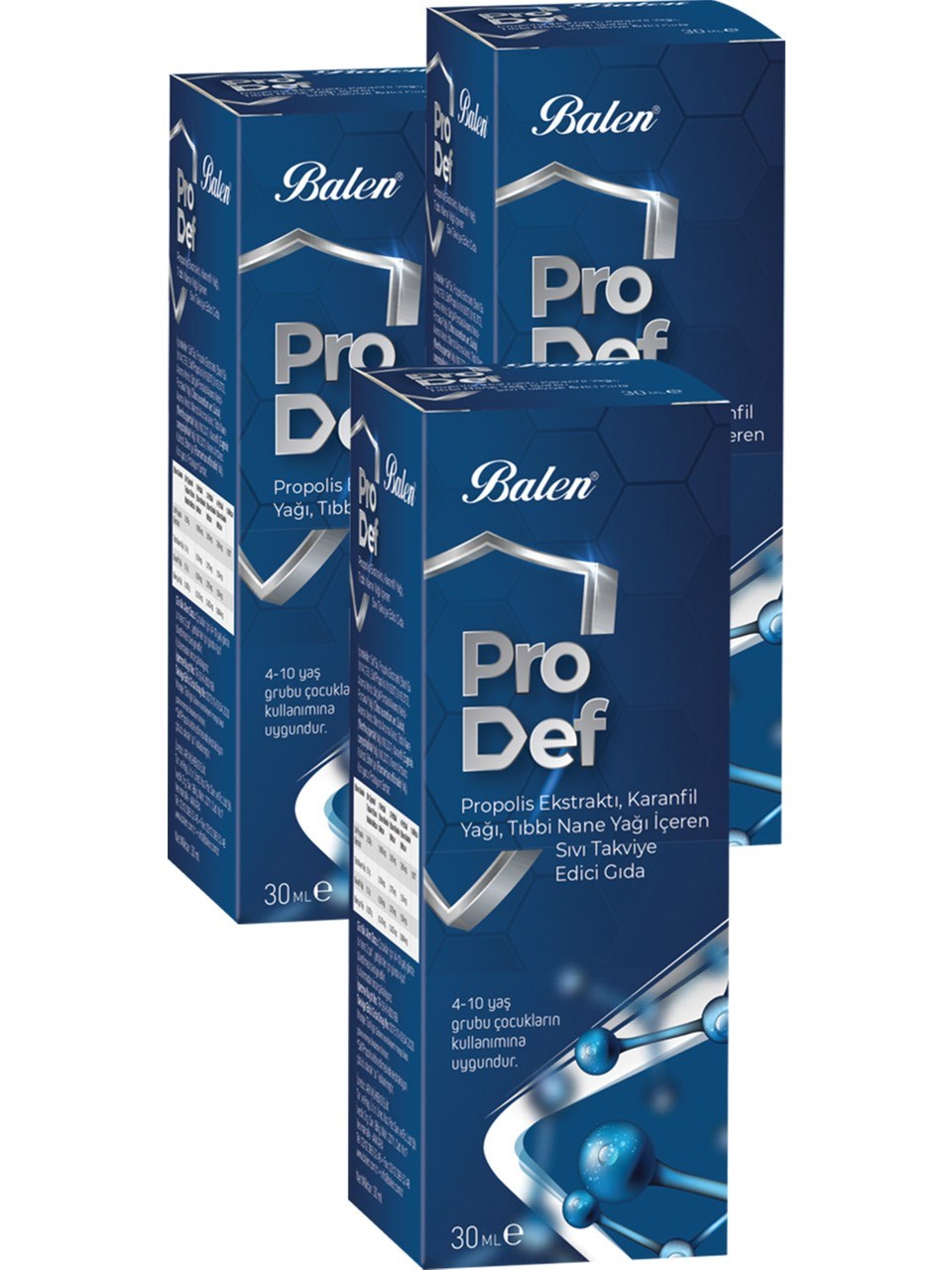 Balen Prodef Propolis Ekstraktı Karanfil ve Nane Yağlı Takviye Edici Gıda 30 ml