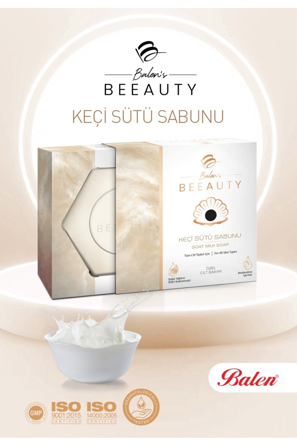 Balen’s Beeauty Keçi Sütü Sabunu Özel Cilt Bakımı 125 gr