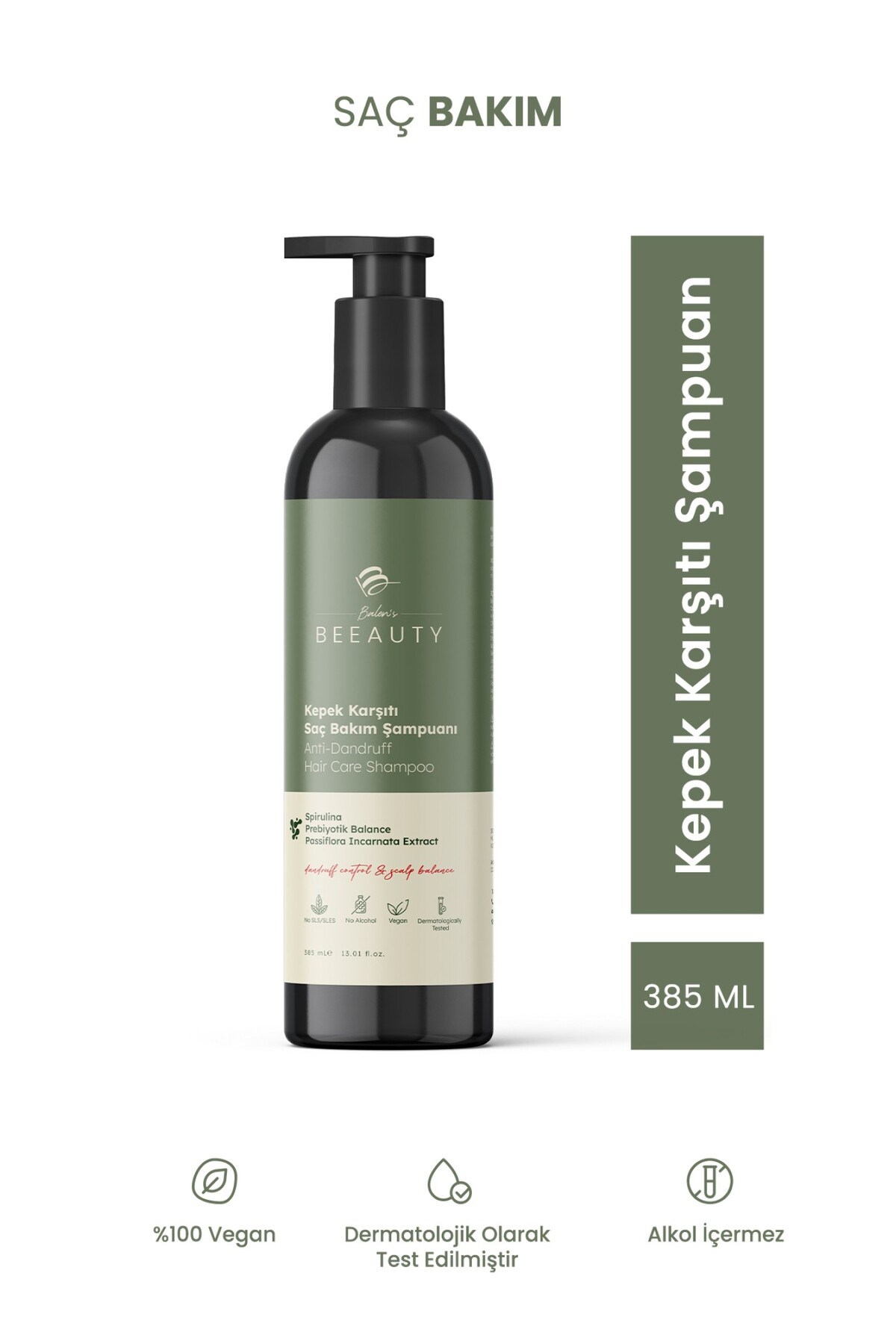 Balen’s Beeauty Kepek Karşıtı Saç Bakım Şampuanı 385 ml