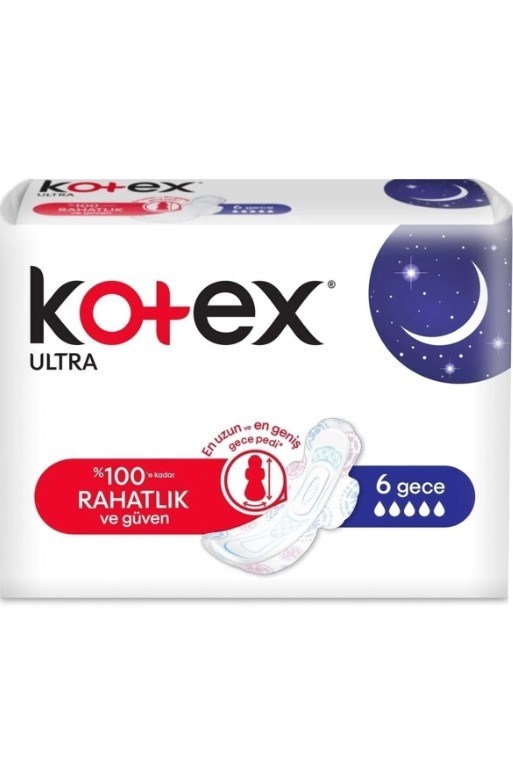 Kotex Ultra Gece 6’lı