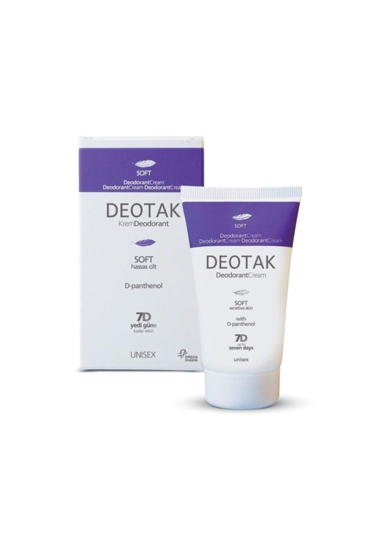 Deotak DEOTAK Krem Deodorant Soft 35 ml