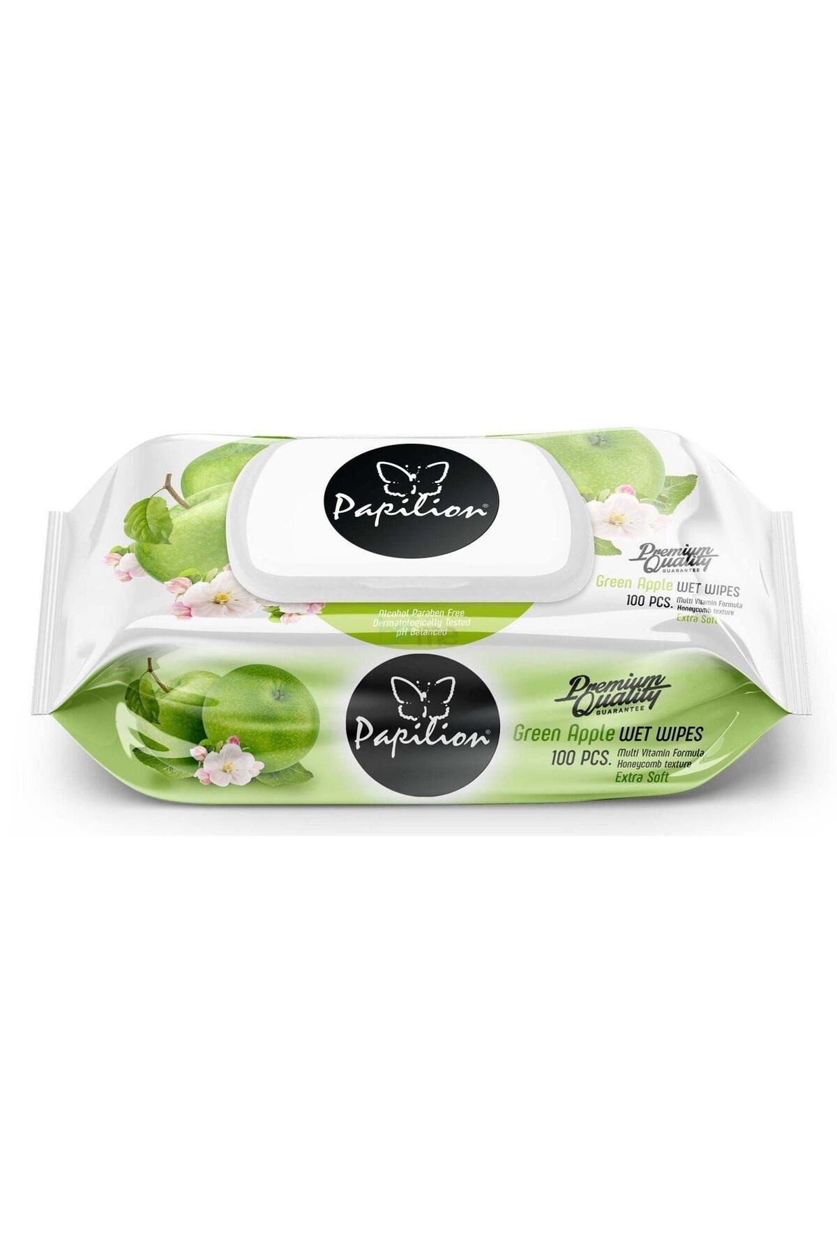 Papilion Islak Mendil Green Appple 100’lü