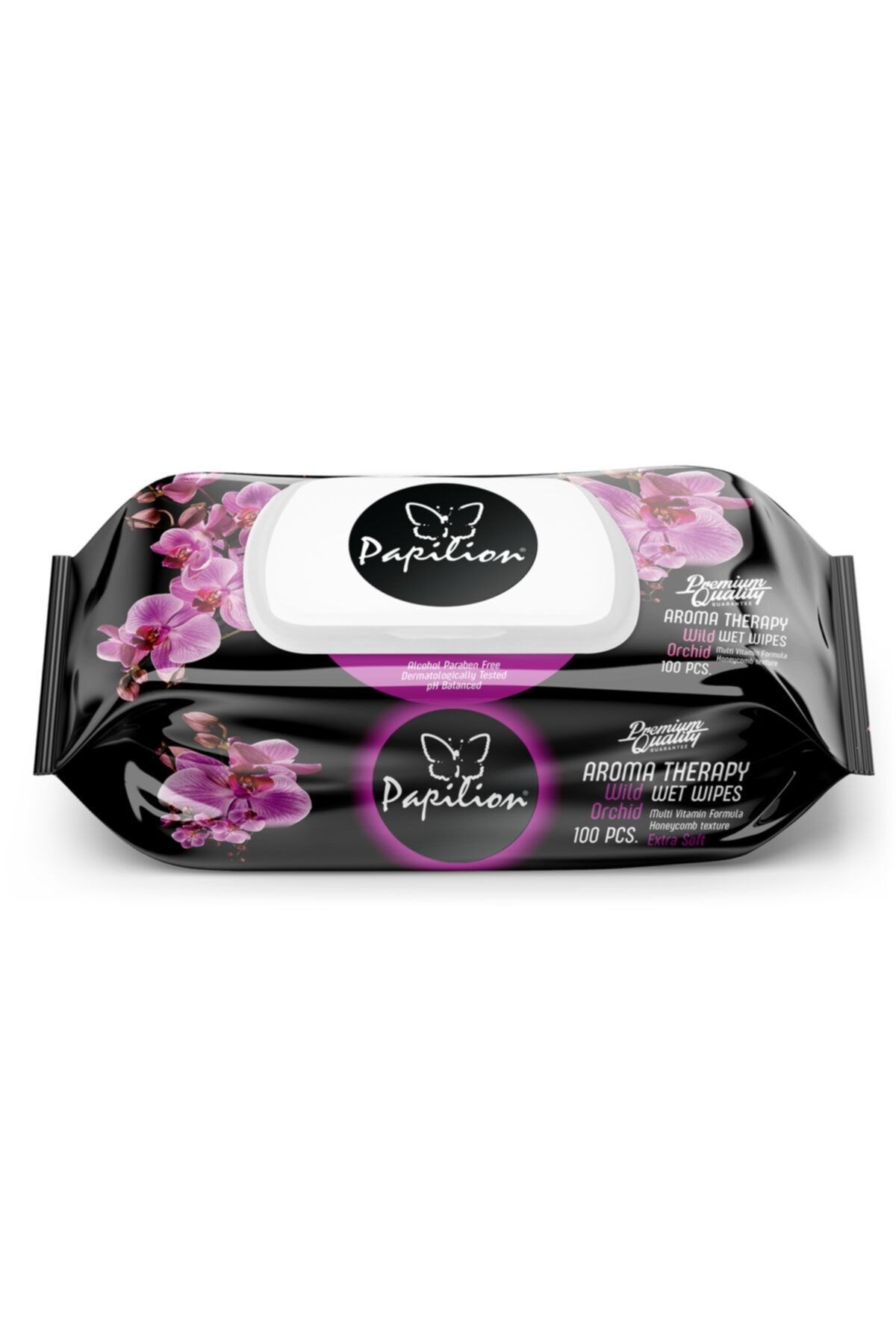 Papilon Aroma Terapi Kapaklı Islak Mendil 100’lü