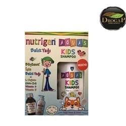 Nutrigen Balık Yağı Şurubu 200 ml + Aquas Kids Şampuan 250 ml Hediyeli