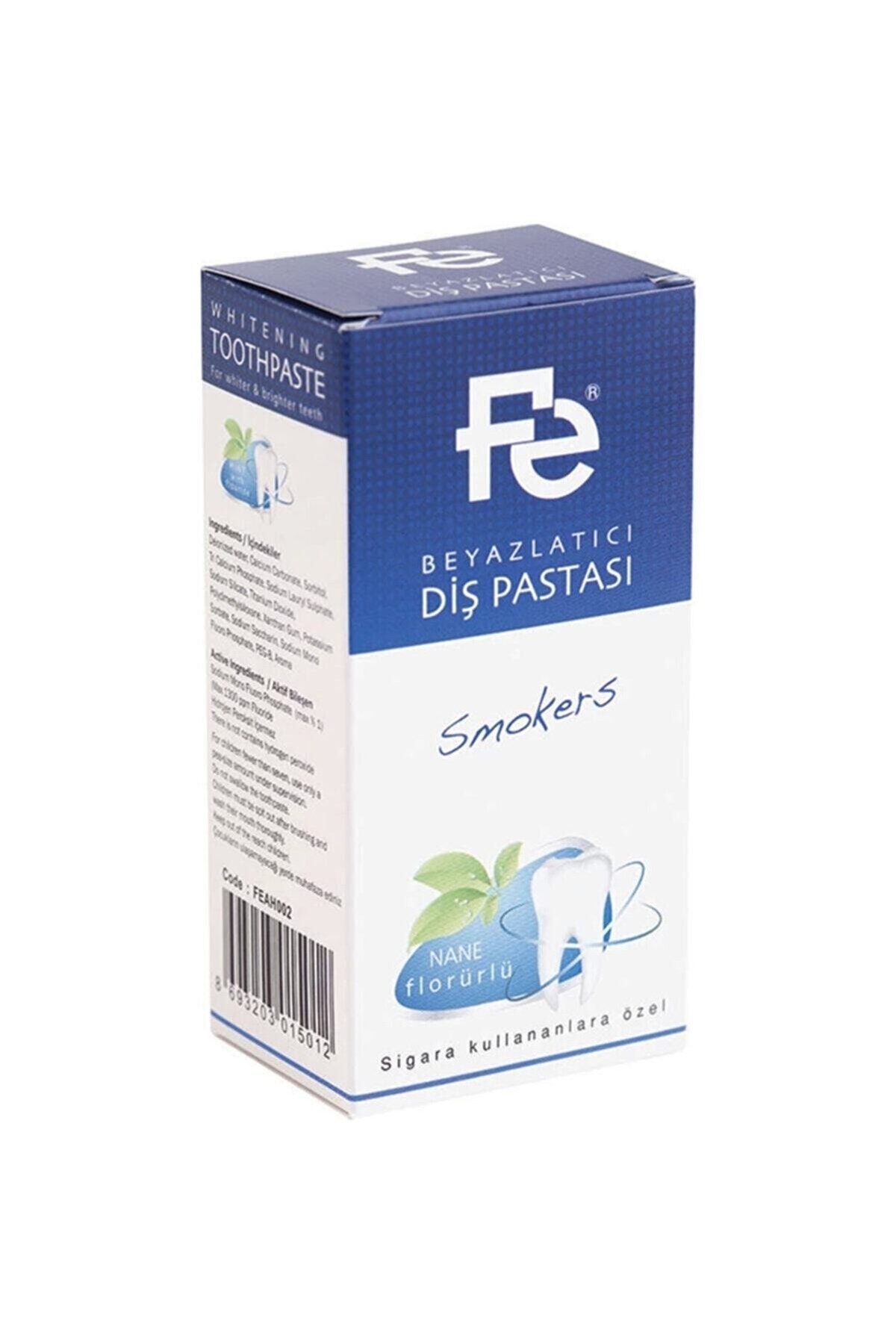 Fe Fe Diş Pastası Smokers Naneli