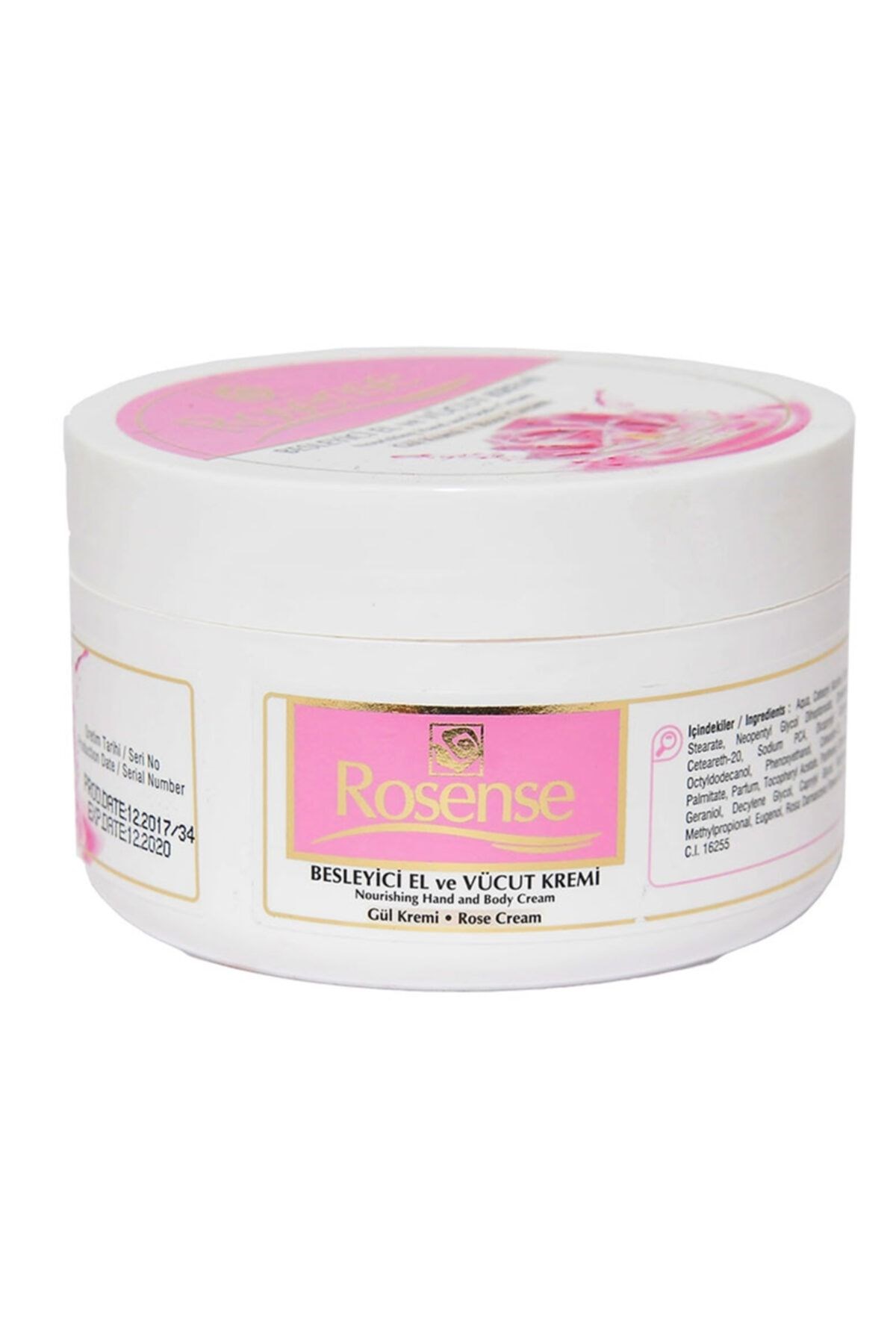 Rosense Besleyici El ve Vücut Kremi E Vitaminli 250 ml
