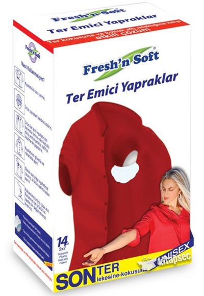 Fresh’n Soft Ter Emici Yaprak 14 Parça