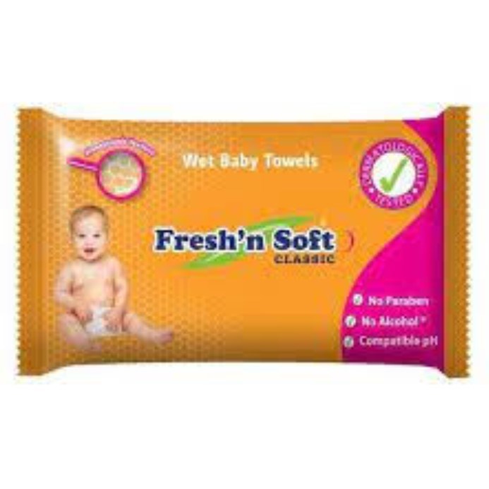 Fresh’n Soft Classic Islak Bebek Havlusu 50 Yaprak