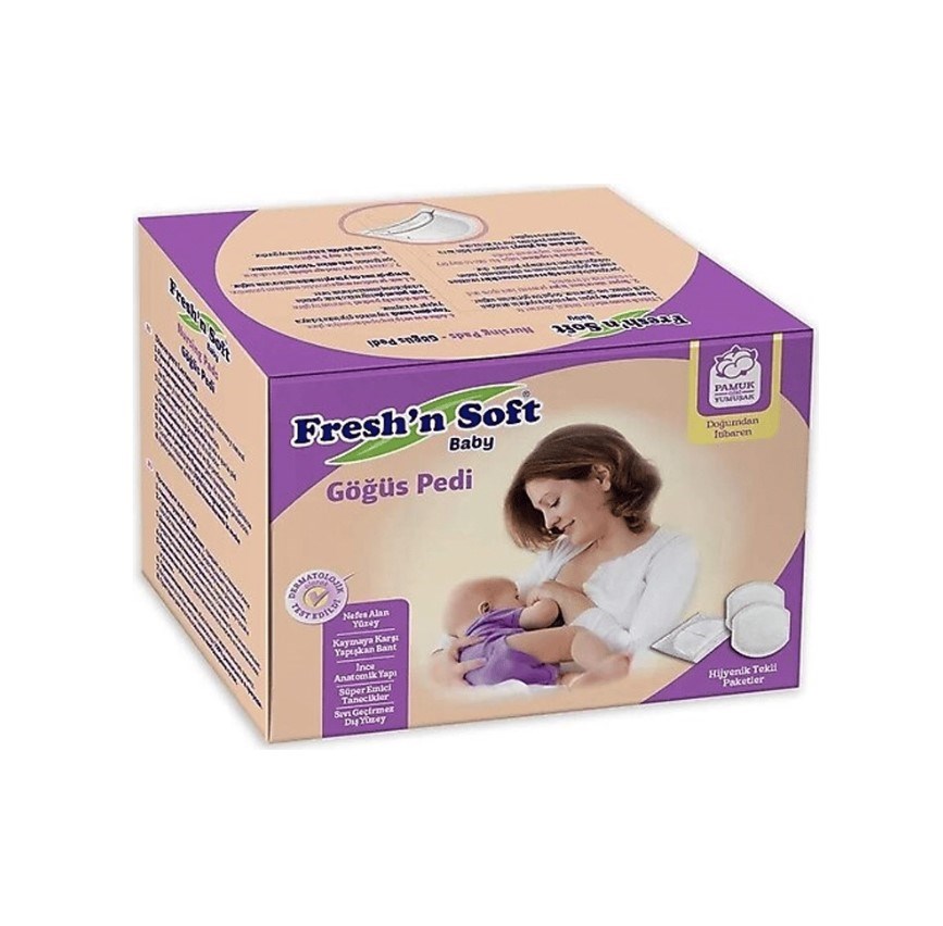 Fresh’n Soft Baby Göğüs Pedi Standart 24’lü