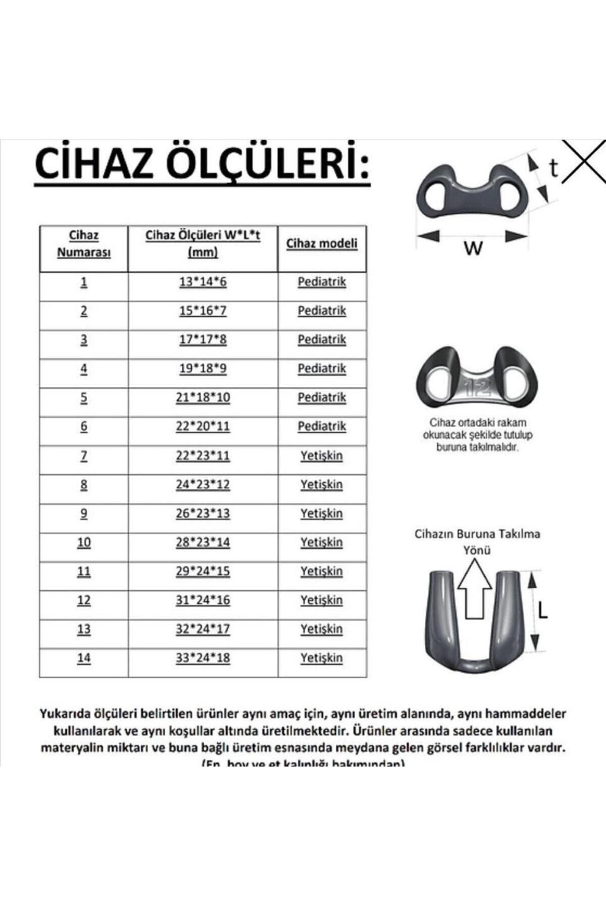 Rabır Nostril Retainer Burun Deliği Şekillendirici No 7