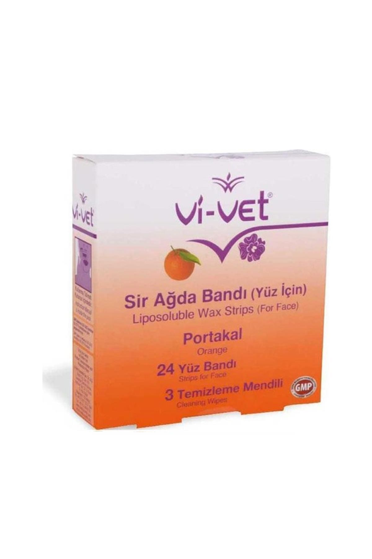 Vi-Vet Ağda Bandı Yüz Bölgesi Portakal 24’lü
