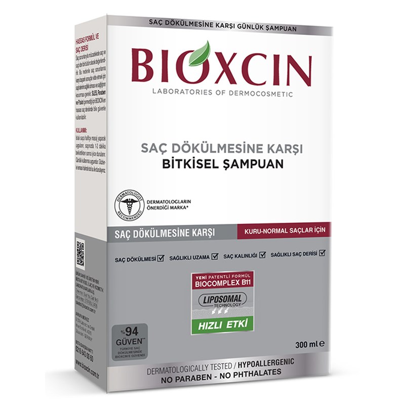 BIOXCIN GENESIS KURU/NORMAL ŞAMPUAN 300ML