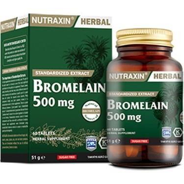 Nutraxin Nutraxin Bromelain 60 Kapsül