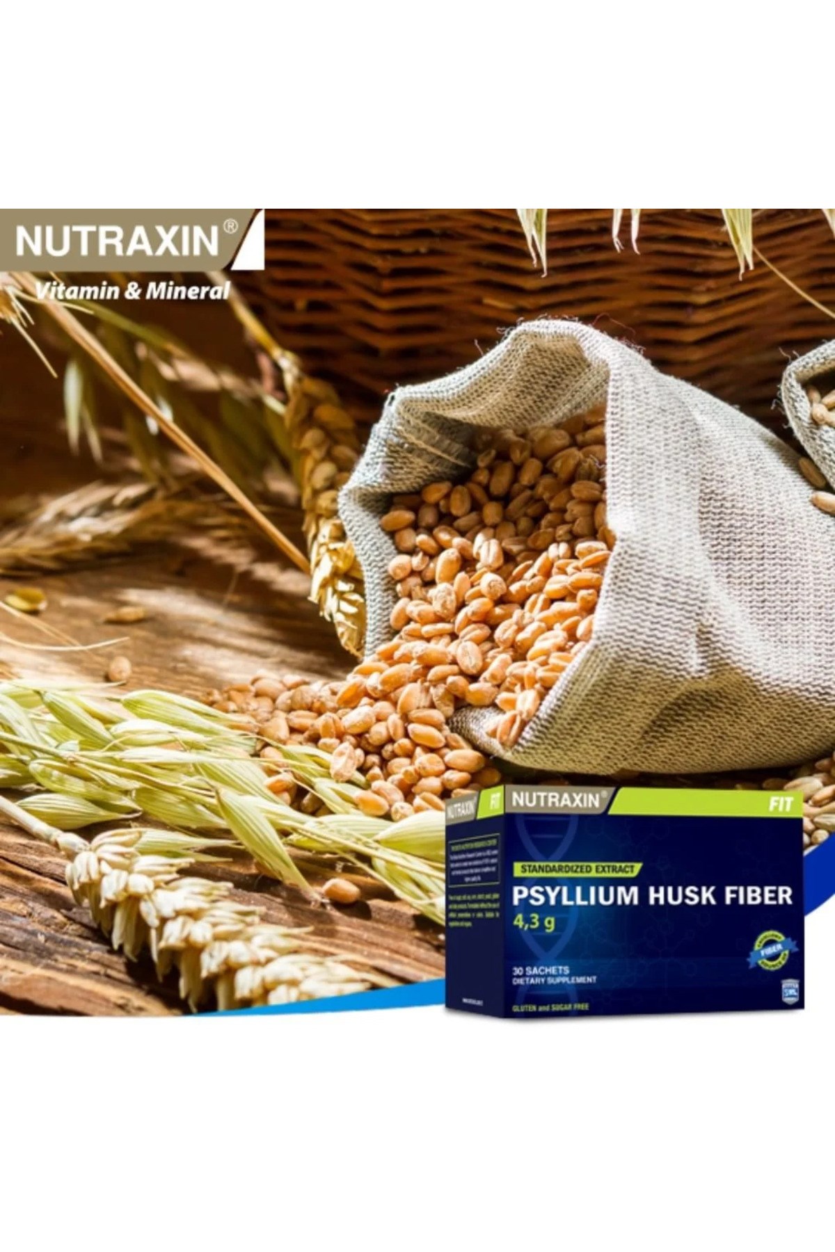 Nutraxin Psyllium Husk 5 gr x 30