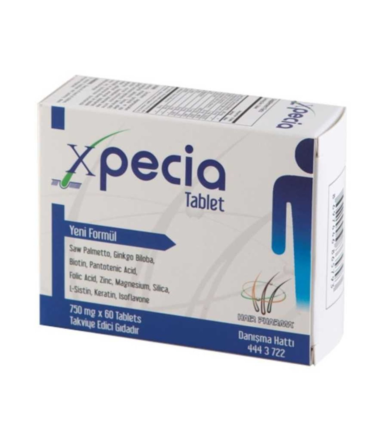 Xpecia Erkek 750 mg 60 Tablet