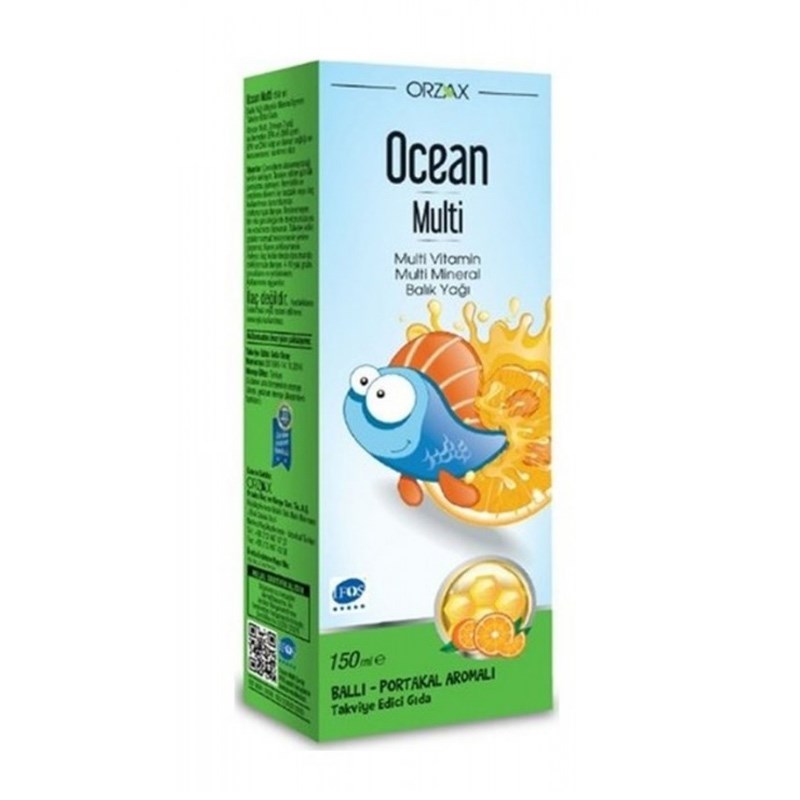 Ocean Ocean Multi Ballı Portakal Konsantreli Şurup 150 ml