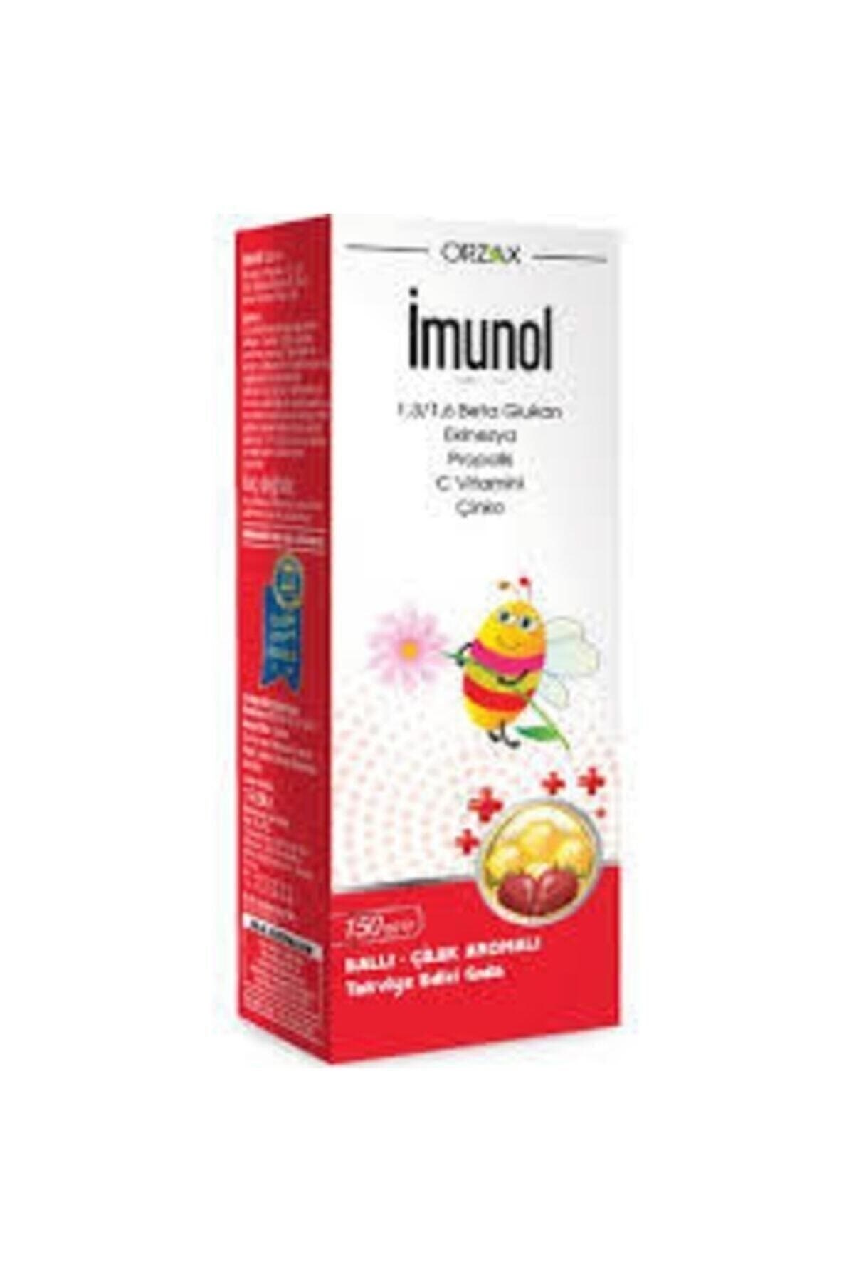 İmunol Ballı Çilek Aromalı Şurup