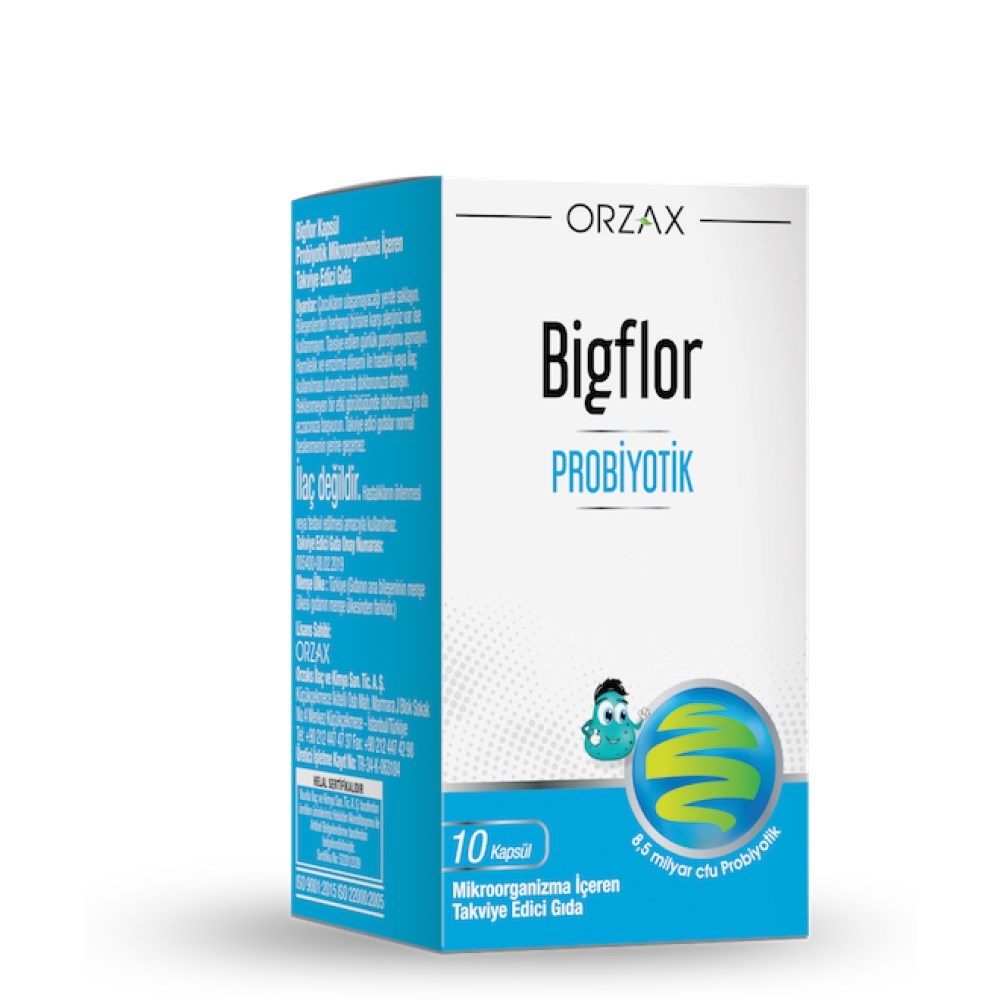 Bigflor Probiyotik 10 Kapsül