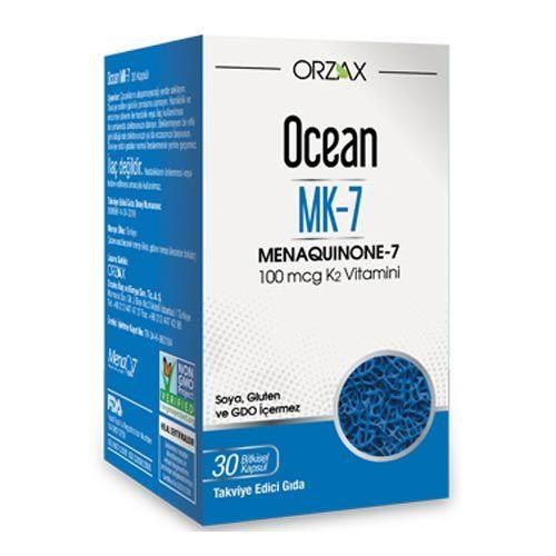 Ocean MK-7 100 mcg Vitamin K2 30 Kapsül