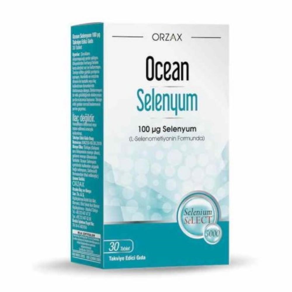 Ocean Selenyum 100 mcg 30 Tablet