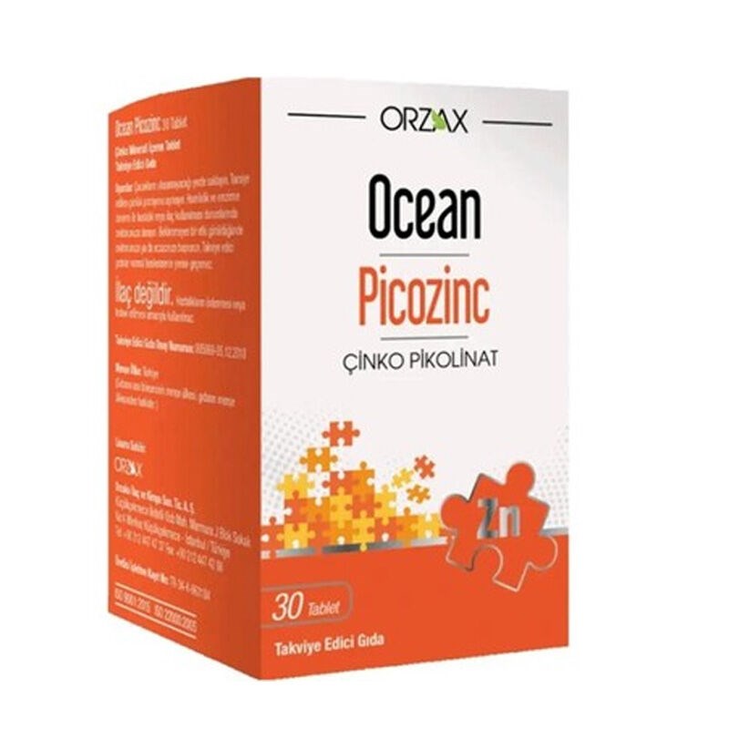 Ocean Picozinc 30 Tablet + 15 Tablet Hediye