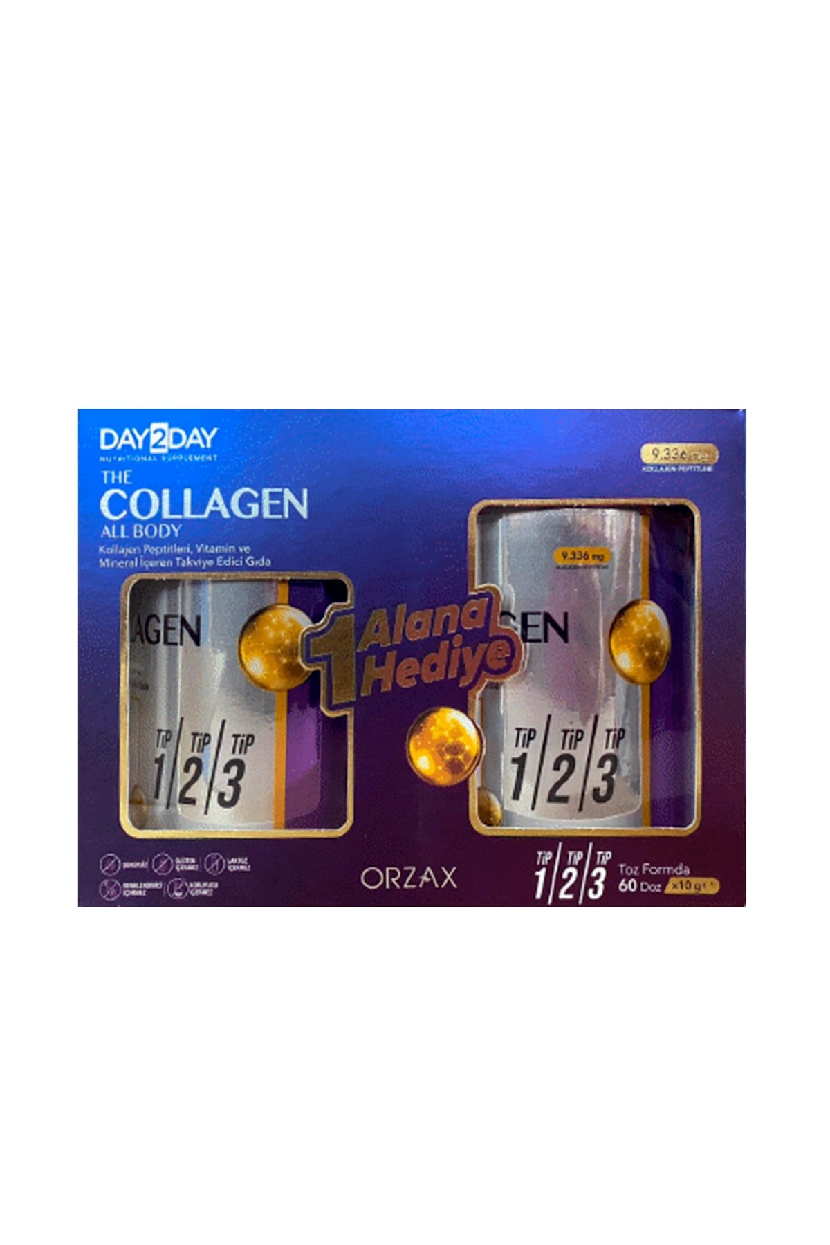 The Collagen All Body Toz 300 Gr - 1 Alana 1 Bedava