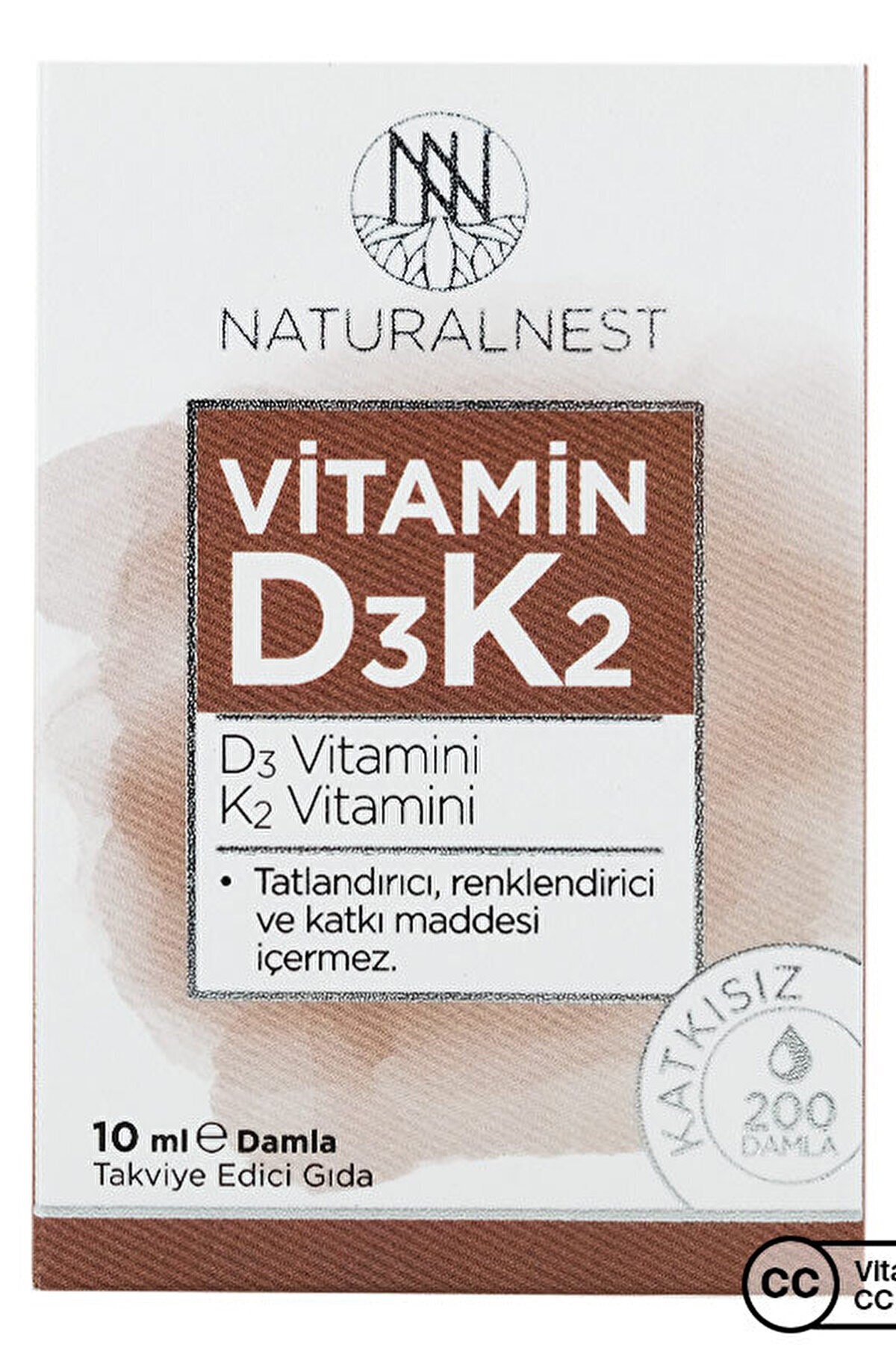 Naturalnest Naturalnest Vitamin D3k2 Damla 10 ml