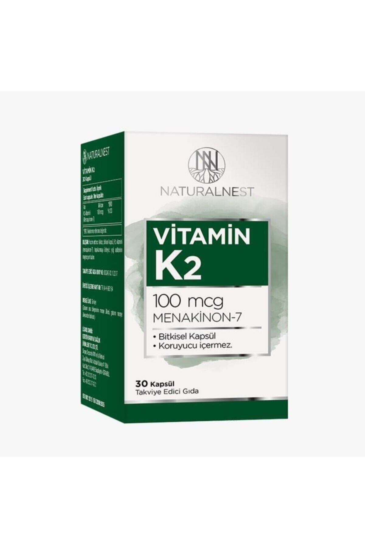 Naturalnest Naturalnest Vitamin K2 30 Kapsül