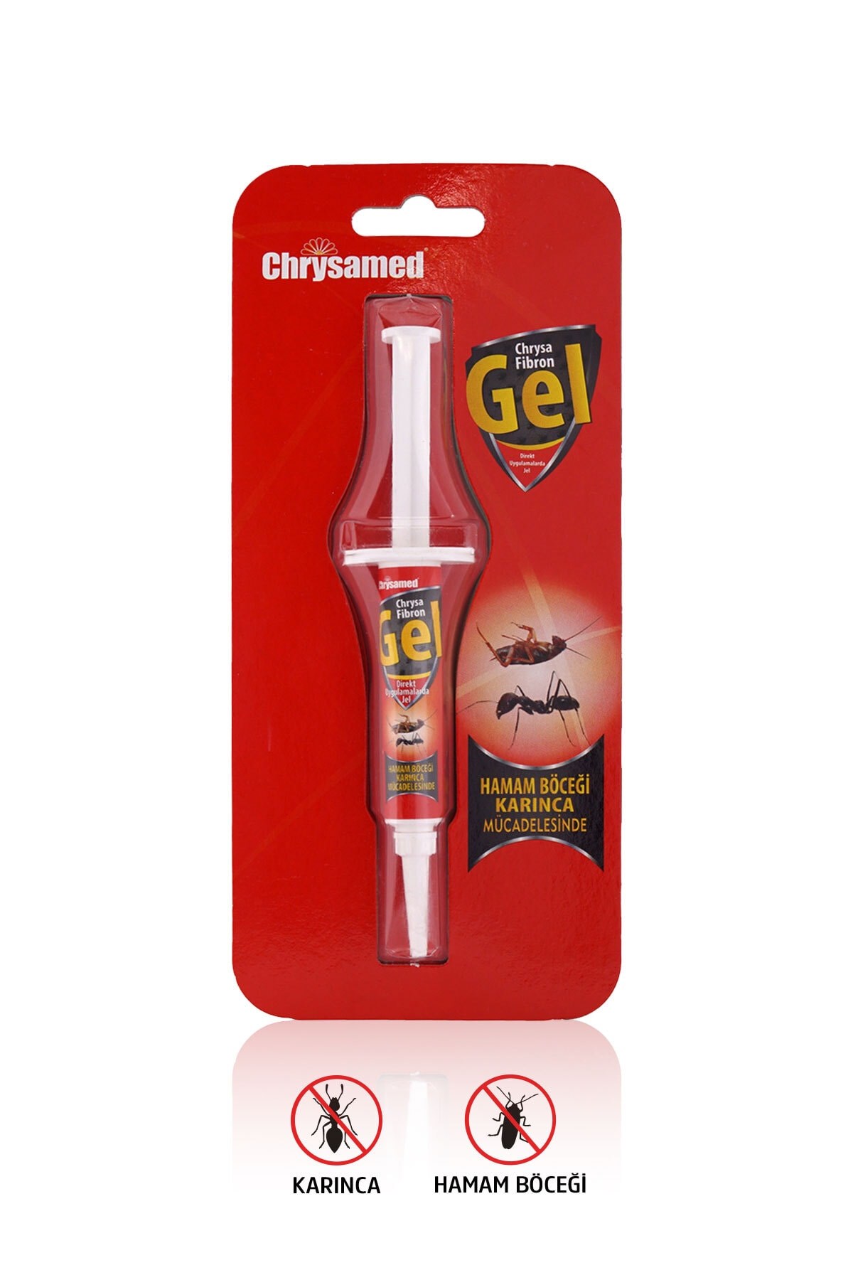 Chrysamed  Fibron Gel 5 Gr. Hamam Böceği Ve Karınca Mücadelesi İçin