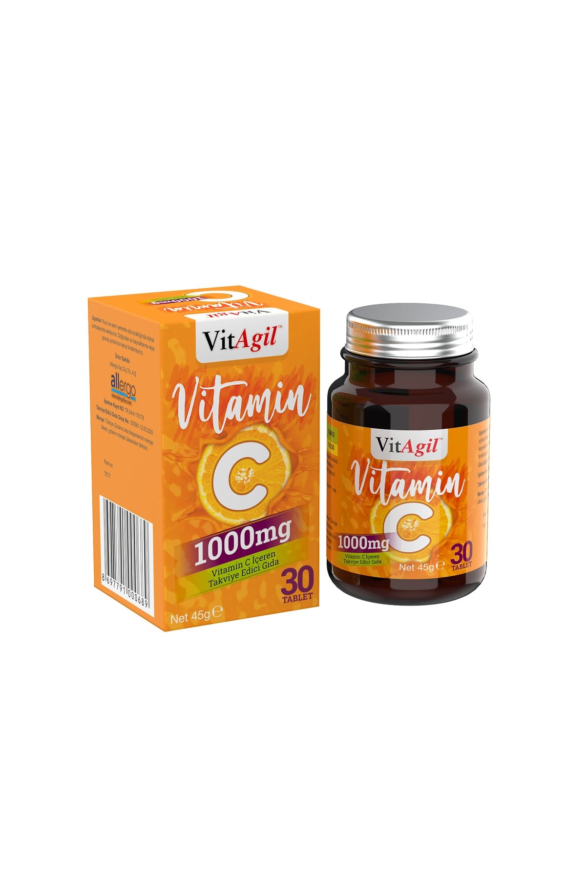 Vitagil Vitamin C 1000 Mg 30 Tablet