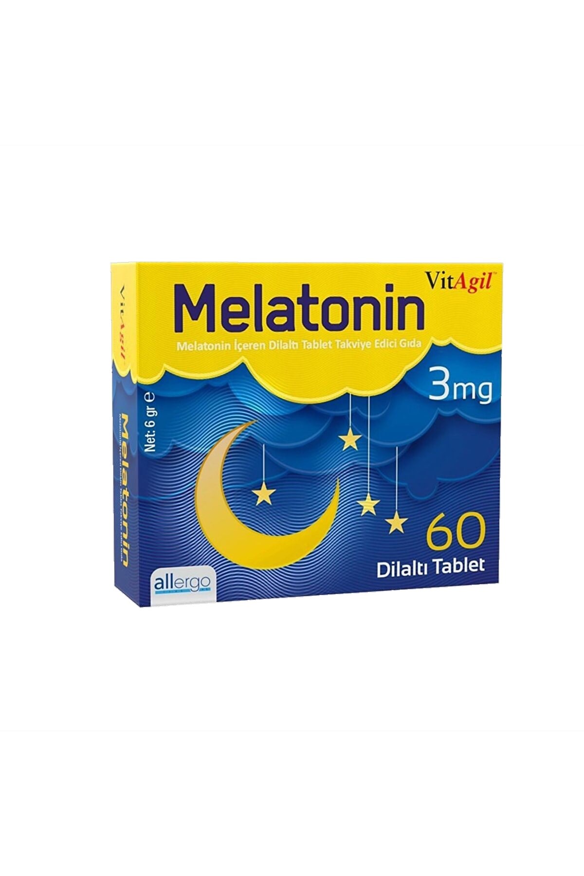 Vitagil Melatoninn (dilaltıform) 60 Tablet 8697791000801