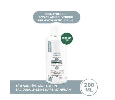 Dermoskin Biotin Şampuan Erkekler İçin 200 ml